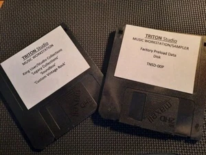Festplatten für Korg Triton Studio - Soundbank Reset & 6 neue Soundsammlungen - Bild 1 von 1
