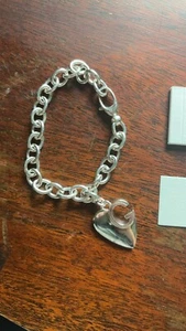 Authentic Gucci Silver Dangle Bracelet - Bild 1 von 5