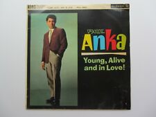 PAUL ANKA   ORIG 1962 UK LP    YOUNG, ALIVE AND IN LOVE    RCA VICTOR  RD -27257