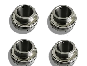 4x SS UC 205 Edelstahl Spannlager 25mm Welle FDA Fett Lagereinsatz SUC205 Niro - Bild 1 von 1