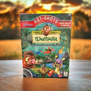 NEW SEALED Disney's Hot Shots Timon & Pumbaa's Slingshooter PC/MAC Game - Picture 1 of 3
