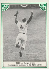 FREE SHIPPING-MINT-1983 ASA Green Duke Snider 1952 Duke Jumps for Joy #8