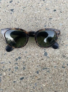 RALPH LAUREN RL 8130-P 5254/52 HAVANA BLACKFRAME SUNGLASSES 50-21 REPAIR - Picture 1 of 9