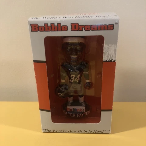 Walter Payton 2003 Chicago Rush Flavor Ice Bobble Dreams SGA Bobblehead New Cover