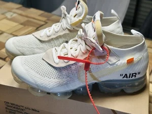 The 10: Nike x Off White Air Vapormax FK Weiss (2018) EU44 / AA3831100 - Bild 1 von 8