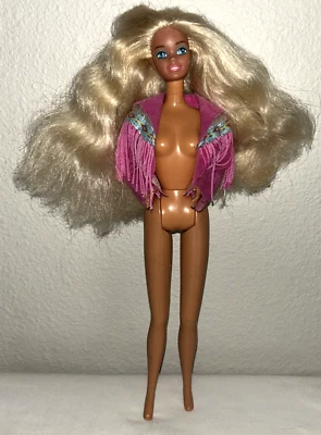 Barbie Western Fun Blonde Doll 1989 Foto 1 de 4