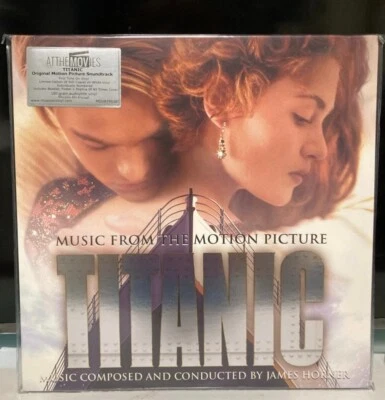 MINT LTD 500 Numbered 1st UK 2016 TITANIC Soundtrack LP WHITE Vinyl Celine Dion - Image 1 of 4