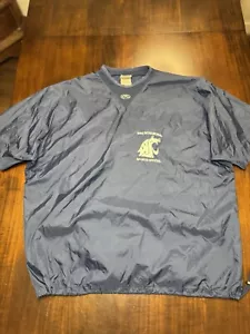 Vintage Rawlings Washington State Cougars WSU Windbreaker Pullover Intramurals - Picture 1 of 9