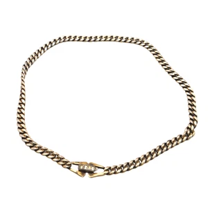 Vintage - Sterling Silver .925 - Necklace/Choker - Natural Patina - 0.91OZT, 13" - Picture 1 of 11