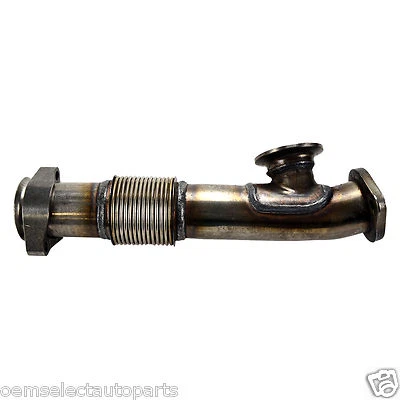 Tubo de escape de entrada derecha Ford Serie F 2005-2007 OEM NUEVO 6,0 L diésel turbo Foto 1 de 4