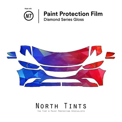 Mazda 6 Grand Touring 2014-2017 Película de protección de pintura precortada Sujetador transparente Kit PPF Foto 1 de 4