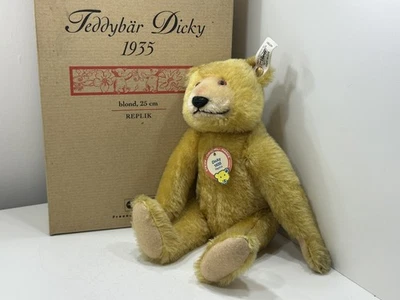 Steiff Tier Teddy 407581 Dicky 25 cm. Mit OVP. Top Zustand - Bild 1 von 4