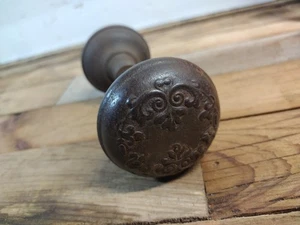 Antique Vintage Victorian Ornate Door Knob set - Picture 1 of 6