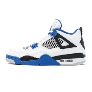 Gift Air Jordan Retro 4 Mid Military Black White Size UK 3-10 xmas Hot👟 - Picture 1 of 35
