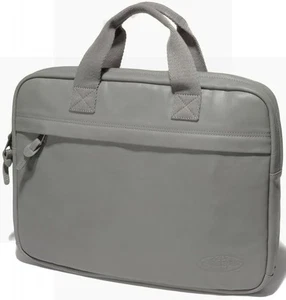 Eastpak Reboot 13" Laptop Bag, Briefcase style Sleeve - Grey Leather RRP £80 - Picture 1 of 5