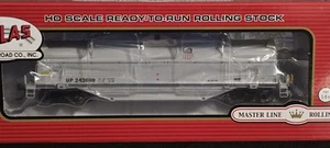 Atlas Ho 42' Coil Steel Car, Union Pacific 20003974. New In Box - Picture 1 of 2