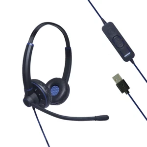 Everyday Binaural Noise Cancelling USB Headset - Picture 1 of 5