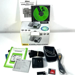 Accessories for Nikon Coolpix 4300 Charger Nikon MH-53 Battery Compactflash - Bild 1 von 3