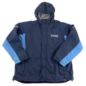 Tennessee Titans Reebok NFL On Field Mens Winter Coat Jacket Size L - Picture 1 of 16