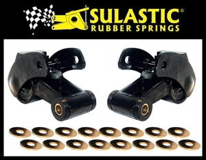 LEAF SPRING SHOCK ABSORBER|SULASTIC|SA-07HD 3/4 | FOR RAM 3500 HD 2WD 4X4 - Picture 1 of 2