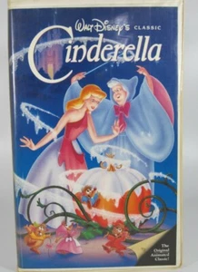 Walt Disney's Cinderella Black Diamond Classic VHS 410 w/ Hologram & Red Sig. - Picture 1 of 4