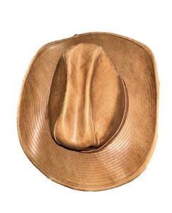 Vintage Resistol Cowboy Hat Beaver Self Conforming, Made in Texas - Picture 1 of 4