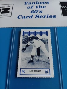 Luis Arroyo WIZ NY Yankees Of The 60's Baseball Card SGA Rare 1992 - Picture 1 of 2