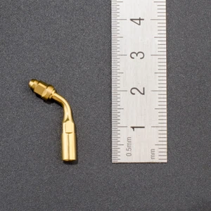 Dental Ultrasonic Scaler Endodontics Goldplated Tip E1T Fit Woodpecker CE Proved - Picture 1 of 6