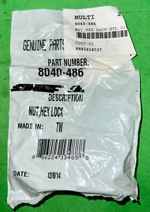 Arctic Cat OEM nyl hex lock nut 3/8-16 z&y 8040-486 (pack of 2) new - Bild 1 von 4