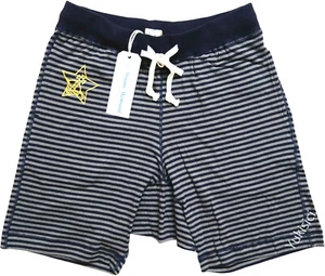 Vivienne Westwood Japan Men Shorts Stripes +3" Orb Star Print Cotton Size L NWT - Picture 1 of 8