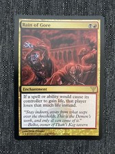 Rain of Gore Magic the Gathering x1 Dissension NM Foil