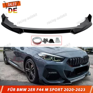 Spoilerlippe Frontansatz Performance Für BMW 2er F44 M Sport 20-23 Schwarz Glanz - Bild 1 von 13
