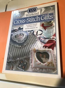 100 Weekend Cross Stitch Gifts Pattern Book Cottagecore Designs Holidays Simple! - Picture 1 of 4
