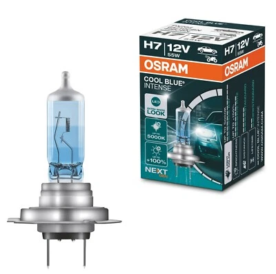 OSRAM H7 12V 55W COOL BLUE INTENSE NEXT GENERATION HALOGENLAMPE GLÜHLAMPE - Bild 1 von 4