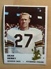 Dean Derby 1961 Fleer Football Card #122, NM-MT, Pittsburgh Steelers