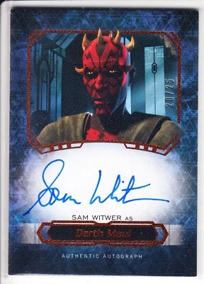 2016 Topps Star Wars Masterwork Autograph, Signed Duals, Stamp Cards You Pick - Image 1 of 2