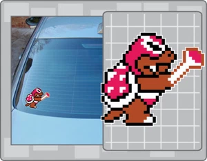 ROY KOOPA Sprite #1 from Super Mario Bros. 3 Vinyl Decal Car Sticker - Picture 1 of 1