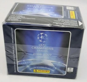 Panini Champions League 2006-07 SEALED Box Messi and Cristiano Ronaldo + others - Picture 1 of 2