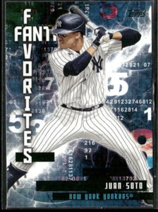 2024 Topps Fantasy Favorites Azul Juan Soto New York Yankees #FF-19 - Imagen 1 de 2