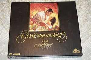 VINTAGE GONE WITH THE WIND TURNER MGM 2 VHS 50TH ANN SET IN CASE W/ CERTIFICATE - Picture 1 of 6