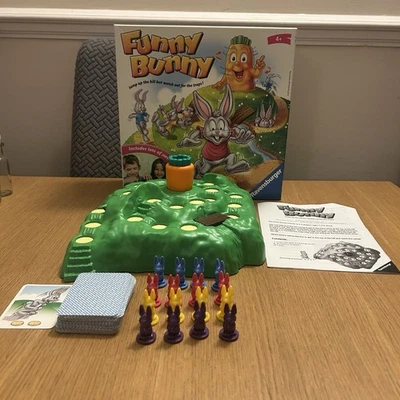 Funny Bunny Game by Ravensburger Complete and Working 2017 VGC - Image 1 of 4