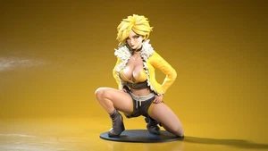 Jolina Poke-Waifu-mon - Large scale (130 mm) unpainted resin kit SFW - Picture 1 of 5