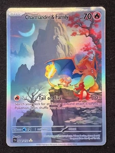 Pokemon Fanart Charmander Charmeleon Charizard Card - Picture 1 of 5