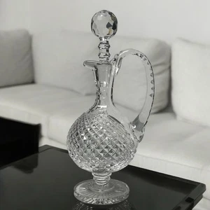 Waterford Ireland Crystal Claret Brocca Collezione Heritage Master Cutter 12-1/2" - Foto 1 di 14