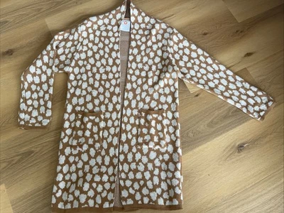 Long-Strickjacke von HeartKiss Gr.L im super Zustand kuschelweich camel-farbig - Bild 1 von 4