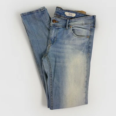 Pantalones de mezclilla bajos ajustados &denim H&M para mujer talla 31x32 lavado claro Foto 1 de 4