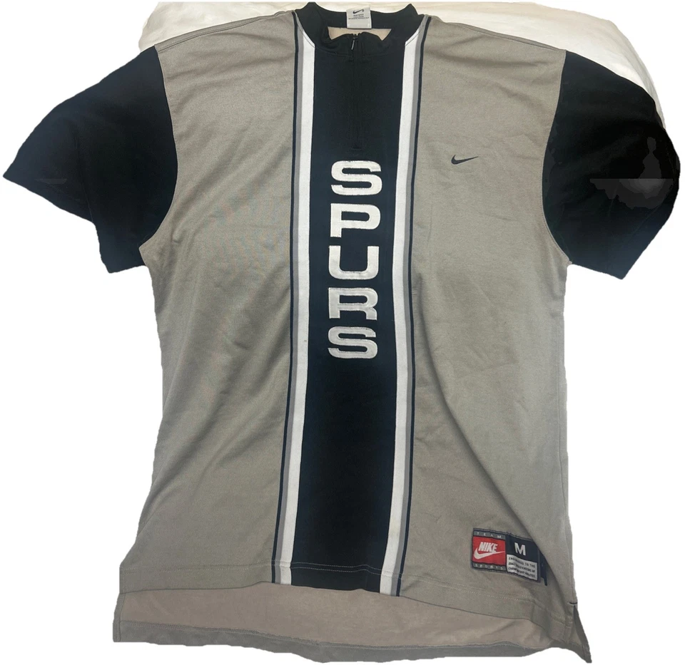 Vintage 90’s San Antonio Spurs Basketball NBA Nike Warm Up Jersey Size Medium - Image 1 of 4