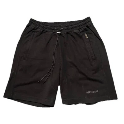 Pantalones cortos Represent Blanks talla grande negros Foto 1 de 4