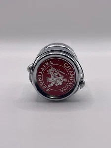 Taittinger Champagne Bubbles Stopper - Stainless Steel - Picture 1 of 7
