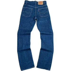 Jeans vintage Levi’s 517 taglio stivaletto 30x35 made in USA 1998 denim lavaggio scuro anni 90 - Foto 1 di 9